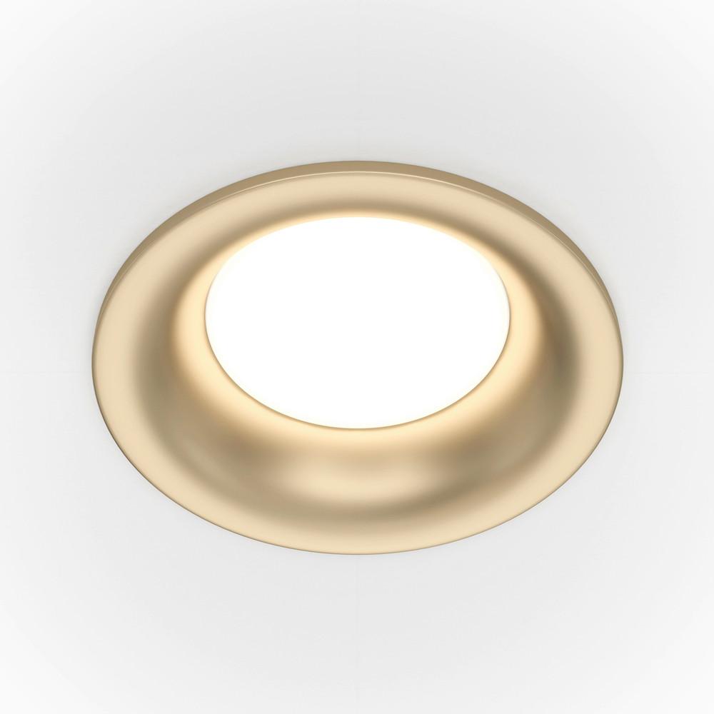 DECKENLEUCHTE SLIM - Goldfarben, Modern, Metall (8,5/3cm) - MAYTONI