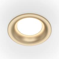 DECKENLEUCHTE SLIM - Goldfarben, Modern, Metall (8,5/3cm) - MAYTONI