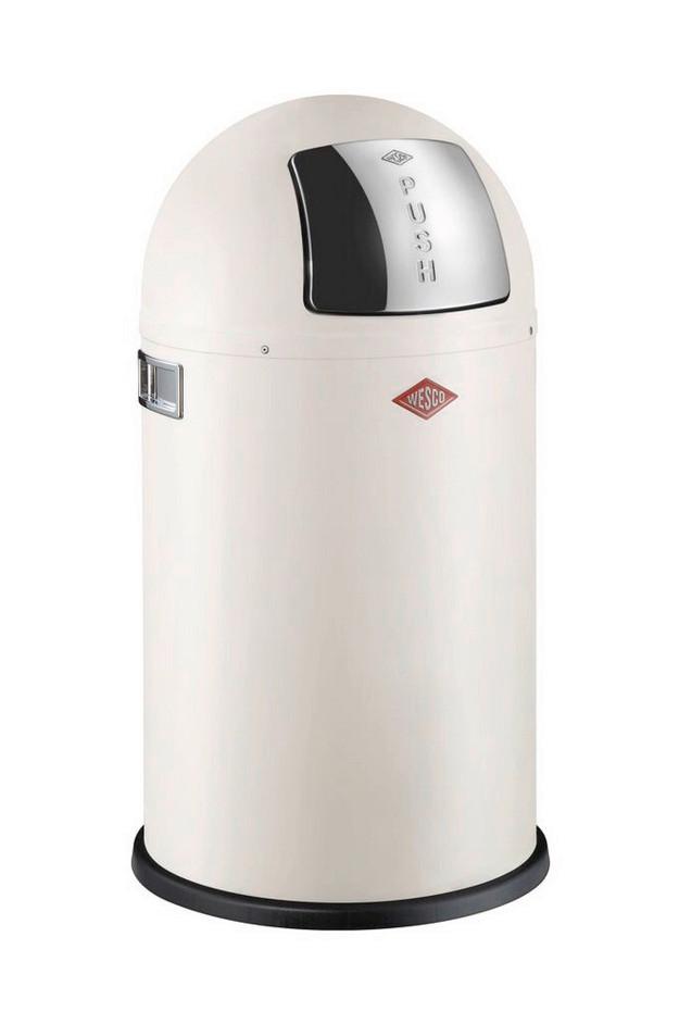 SORTOWNIK ODPADÓW 8011543 - kolor stalowy/kolor piaskowy, Konventionell, tworzywo sztuczne/metal (35/63cm) - Wesco