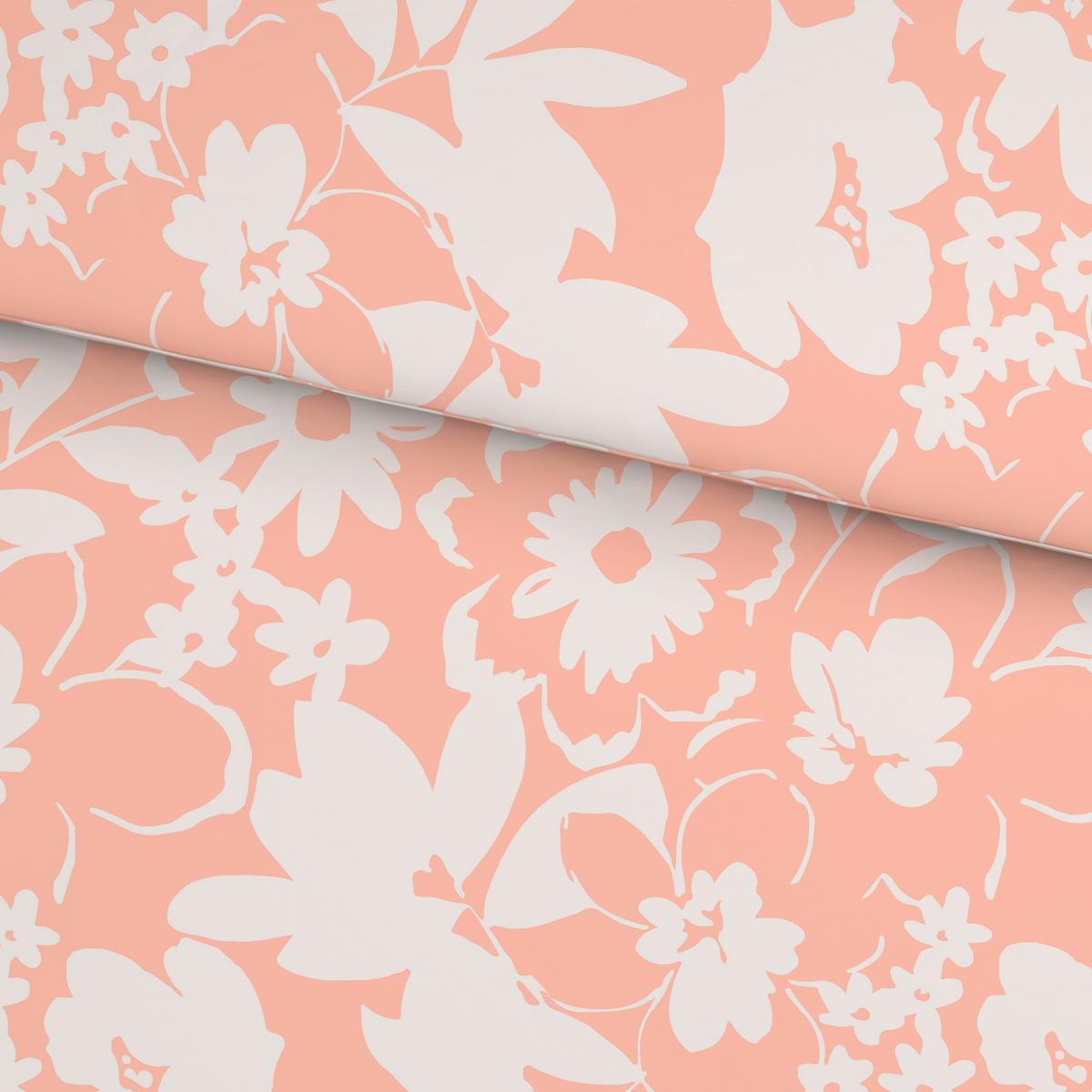 Posteljnina Floral Xxl - oranžna, tekstil (200/200cm) - Mömax