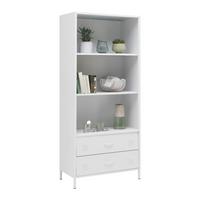 Regal Metallica Weiß - Weiß, MODERN, Metall (80/180/40cm) - Mömax
