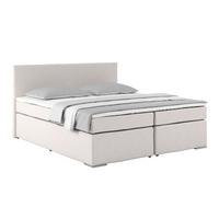 Boxspring Krevet Nero - boje pijeska/boje kroma, Konvencionalno, tekstil/metal (180/200cm) - Best Price