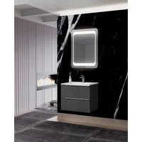 Element S Umivaonikom Sidney - siva/crna, Moderno, drvni materijal (61/53/46cm)