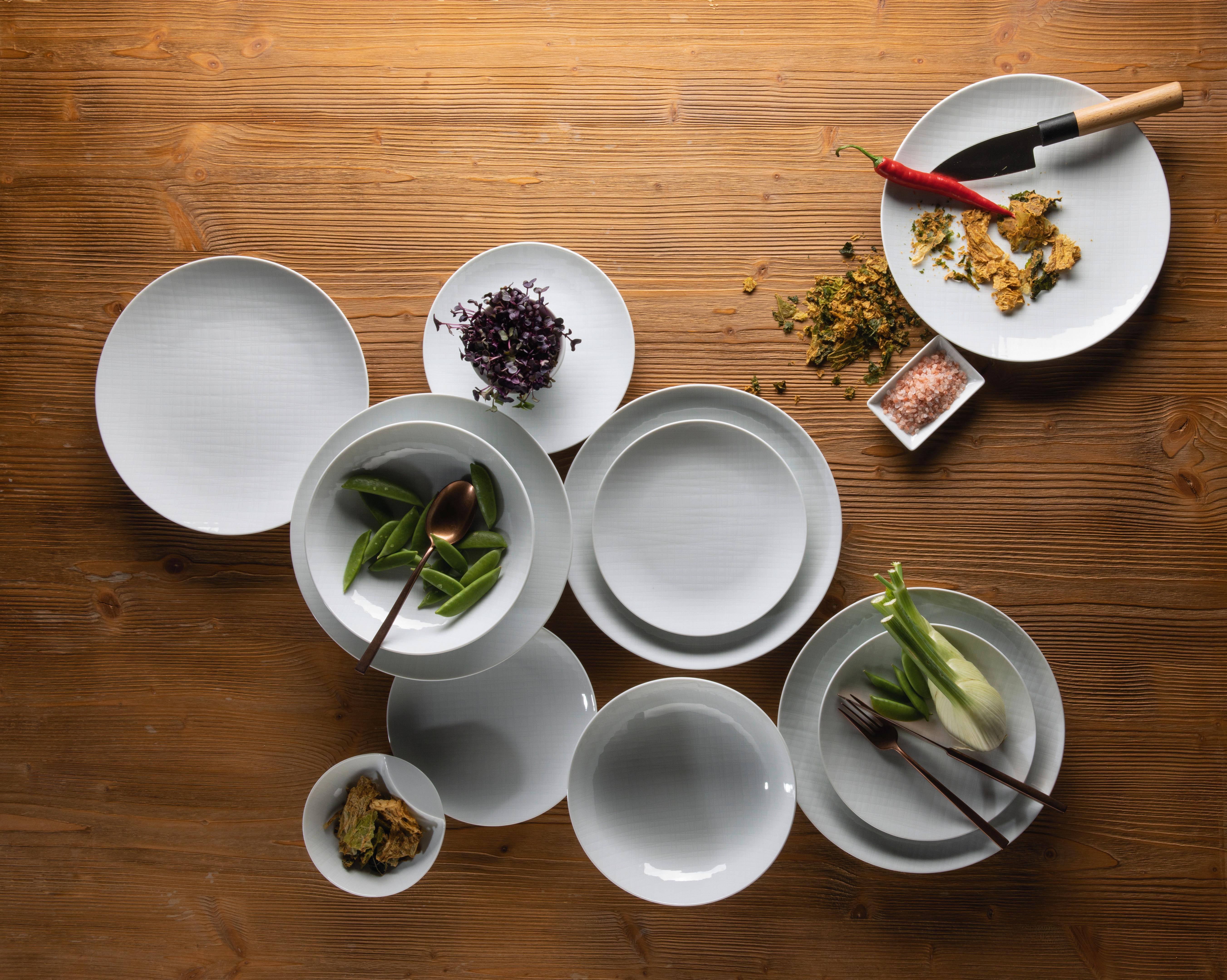 ZASTAWA STOŁOWA MESH ROSENTHAL - biały, Basics, ceramika (200/200/100cm) - Rosenthal