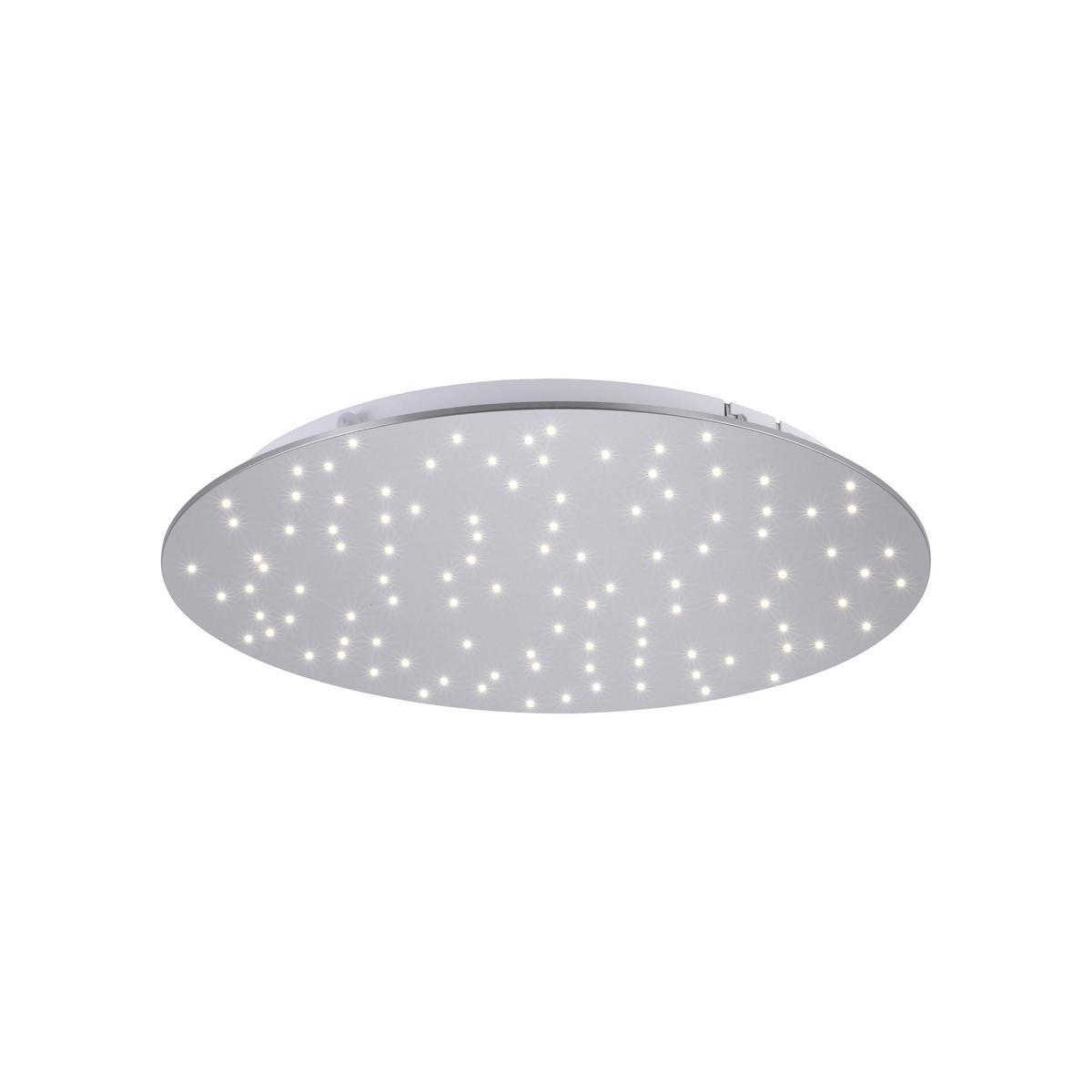 Deckenleuchte Sparkle max. 18 Watt - Silberfarben, Design, Metall (48/4cm)