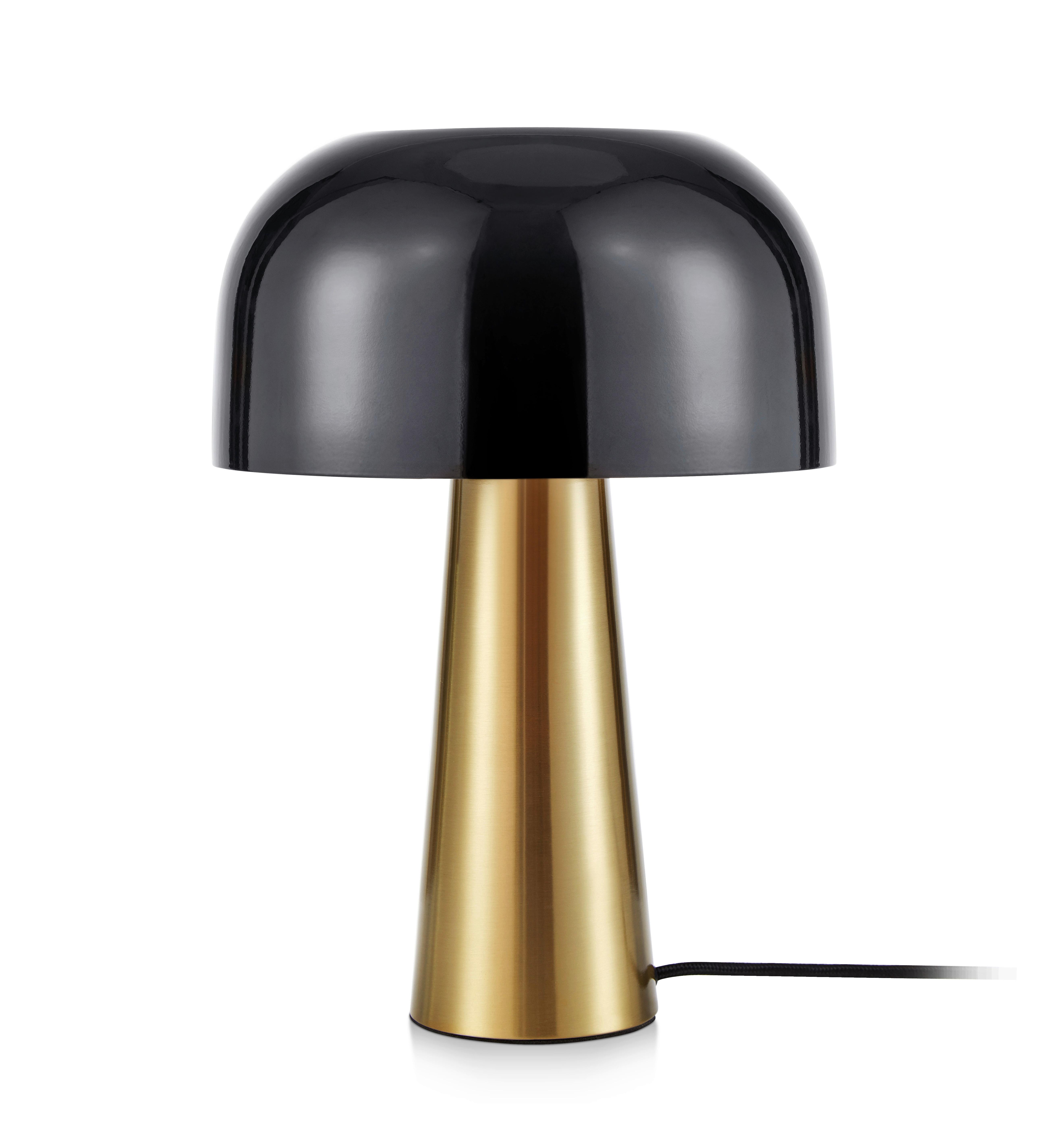 Tischleuchte Blanca max. 25 Watt - Goldfarben/Schwarz, Basics, Metall (25/25/35cm) - Markslöjd