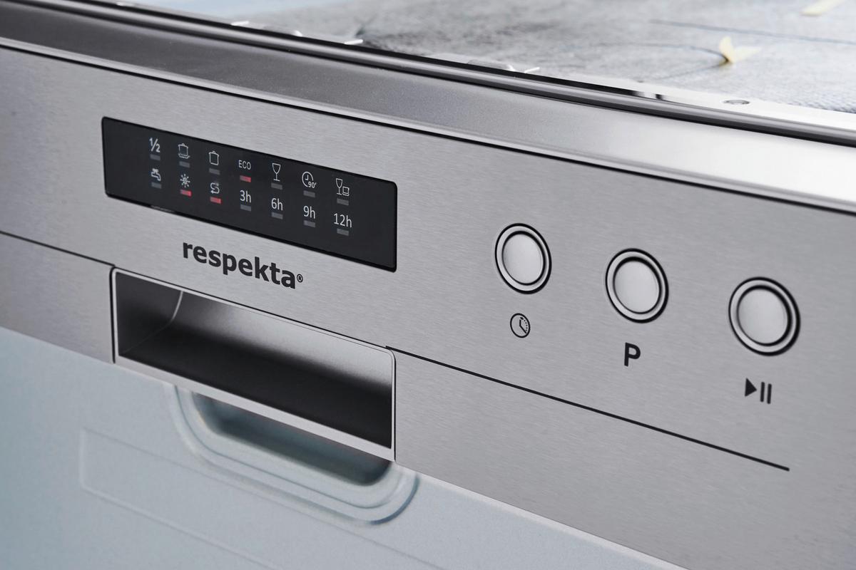 Pomivalni Stroj Respekta Kari - barve nerjavečega jekla/bela, Trend, kovina (59,8/81,5/57cm) - Respekta