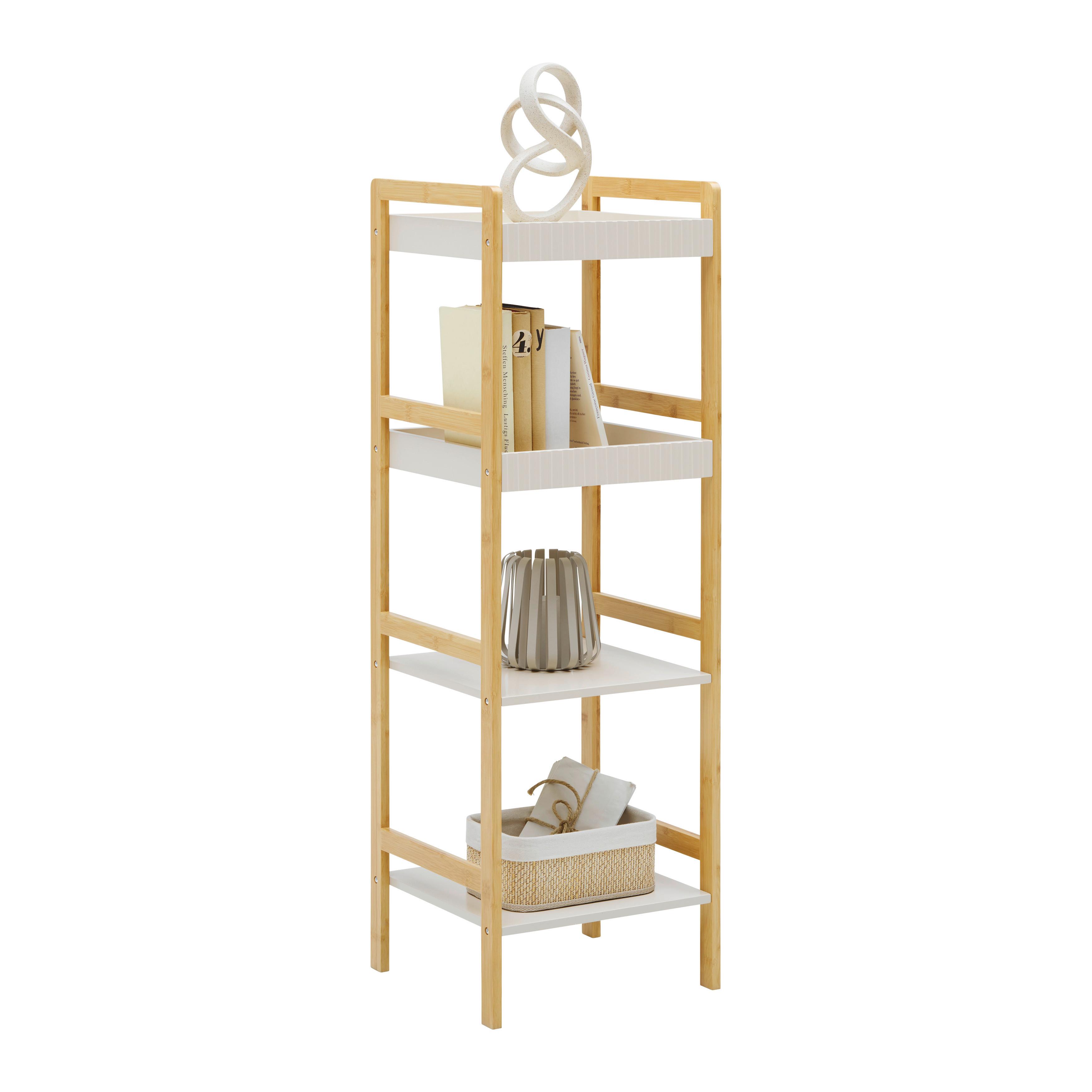 HYLLA FERDINAND -EXKLUSIV- - kashmir/naturfärgad, Modern, trämaterial/naturmaterial (36/112/33cm) - Mömax