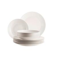TAFELSERVICE BELMIRA - Weiss, Basics, Keramik - Mäser