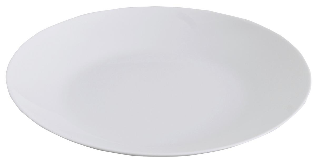 Desserteller Gitte Weiß - Weiß, Basics, Glas (17,8/2cm) - Based