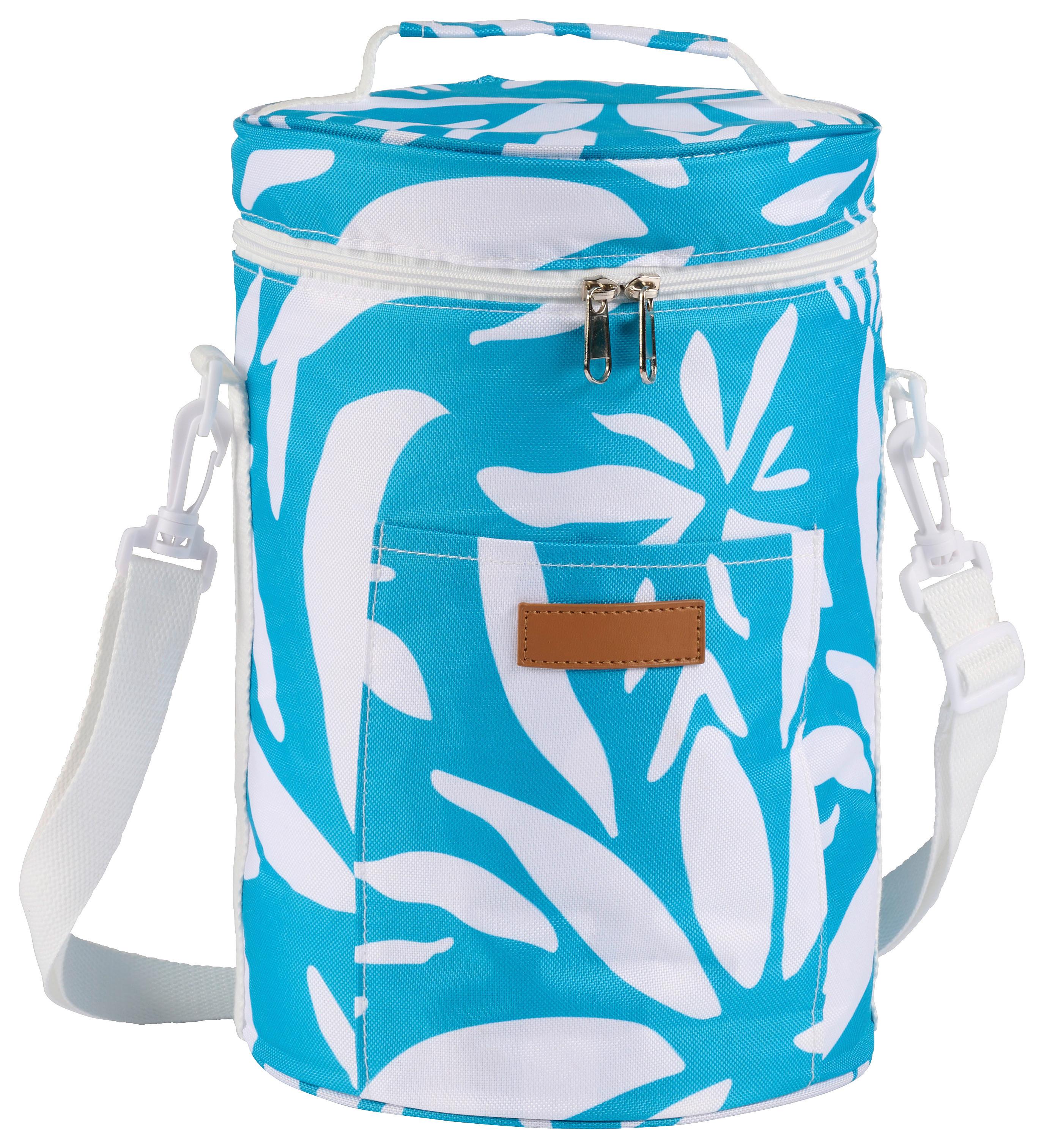 TORBA CHŁODZĄCA COOL PICKNICK - turkusowy, Trend, tkanina (20/33cm) - Esposa