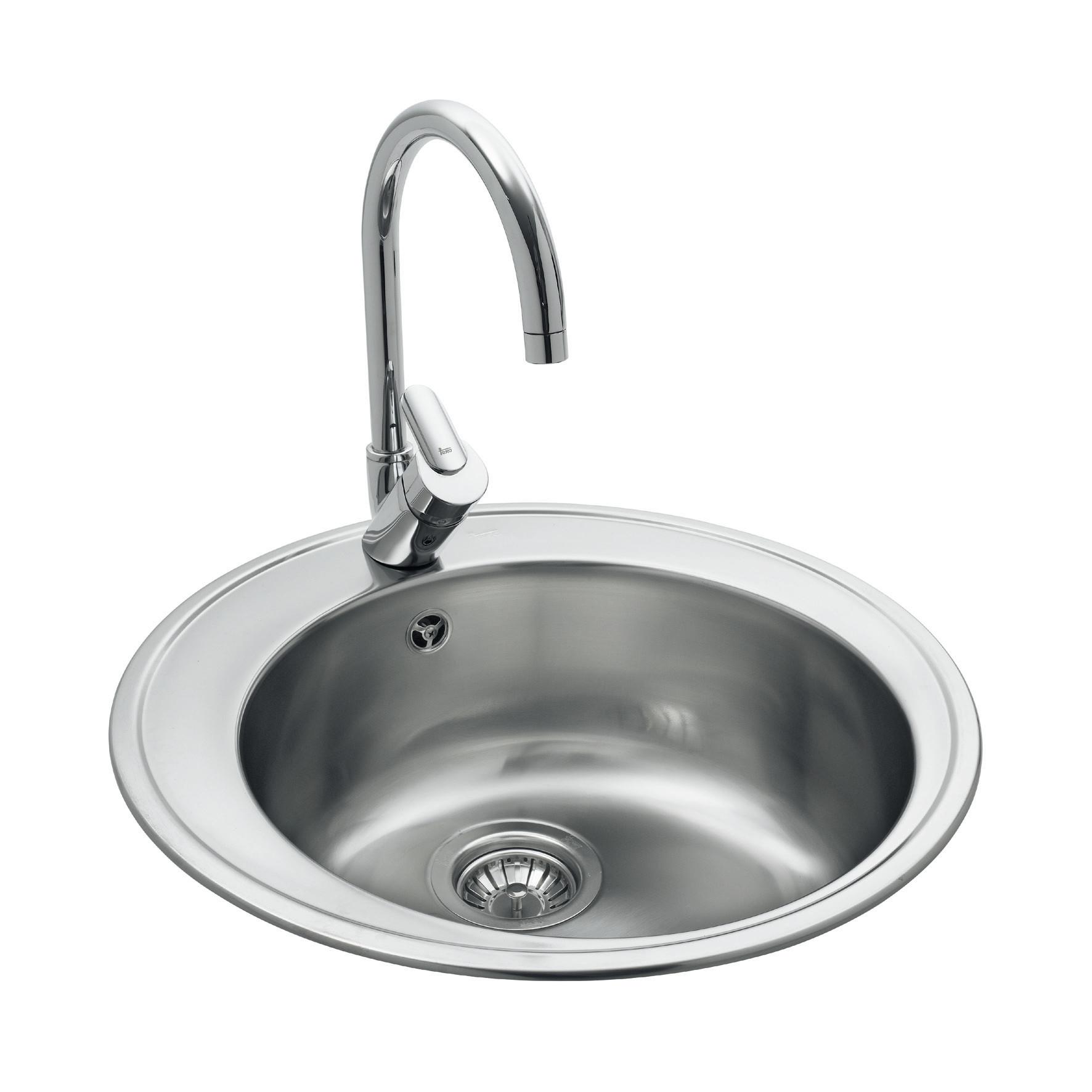 Chiuvetă TEKA CENTROVAL 45 INOX - Modern (51cm) - Teka