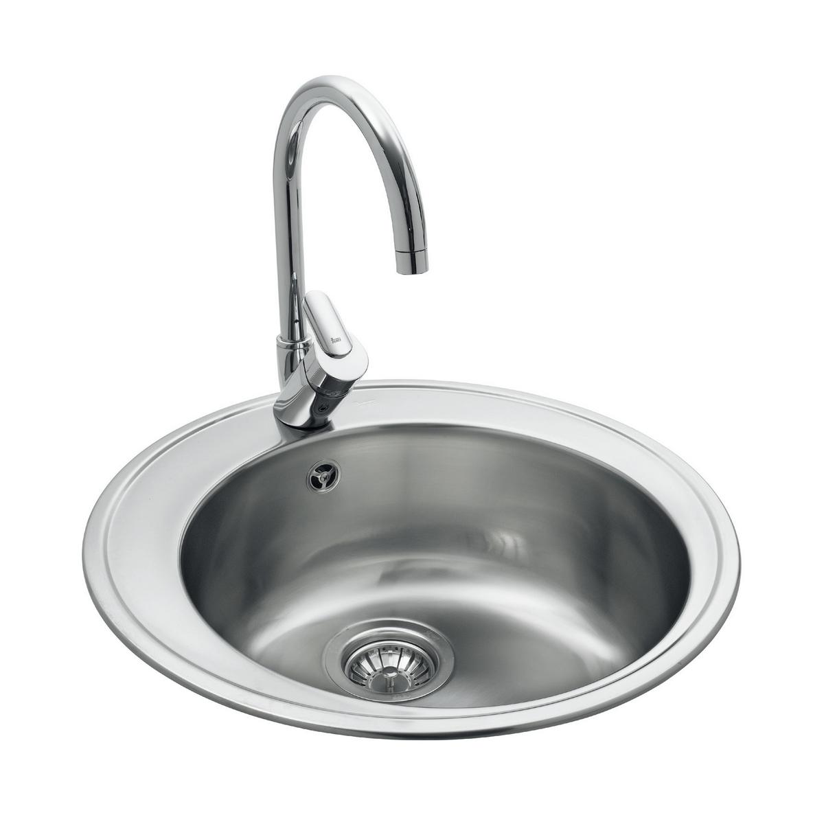 Chiuvetă TEKA CENTROVAL 45 INOX - Modern (51cm) - Teka