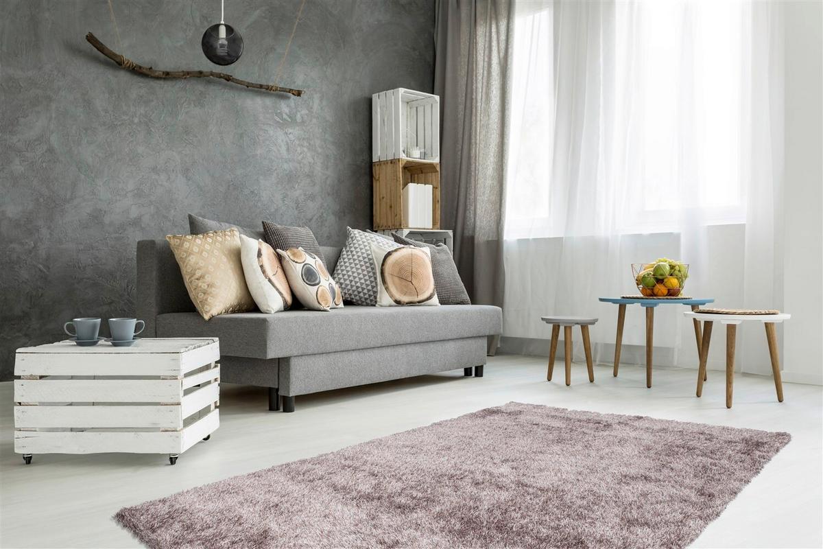 HOCHFLORTEPPICH DIAMOND 725 TAUPE - Taupe, Konventionell, Textil (80/150cm) - Kayoom