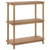 HYLLA KAVOK -EXKLUSIV- - askfärgad/naturfärgad, Natur, trämaterial/trä (80/90/35cm) - Premium Living
