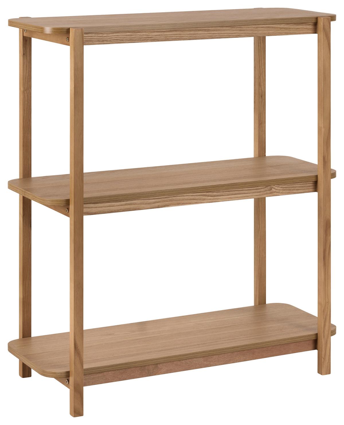 Regal Kavok Naturfarben Esche - Eschefarben/Naturfarben, Natur, Holz/Holzwerkstoff (80/90/35cm) - Premium Living