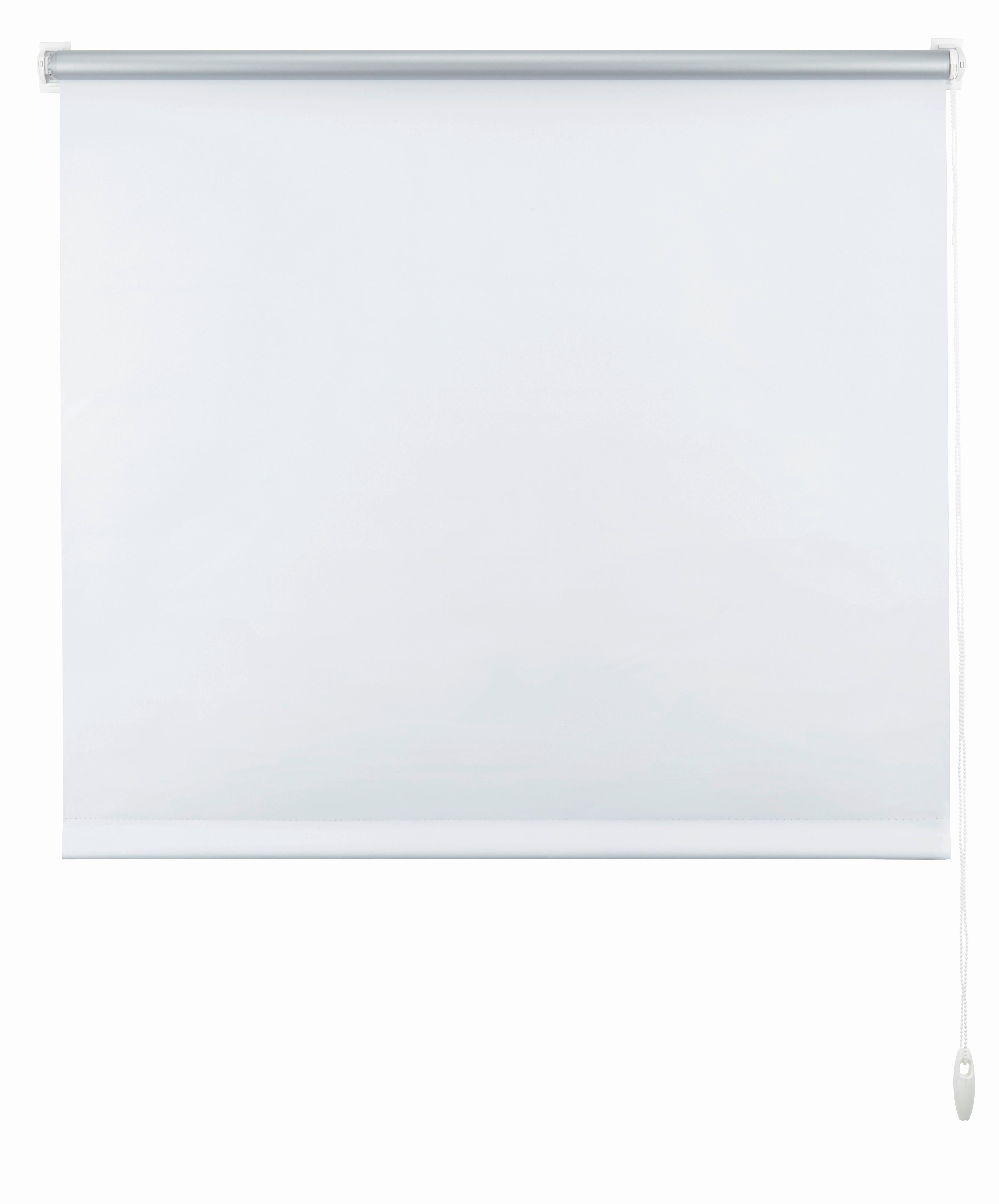 Klemmrollo Thermo in Weiss ca. 100x150cm - Weiss, Textil (100/150cm) - Premium Living