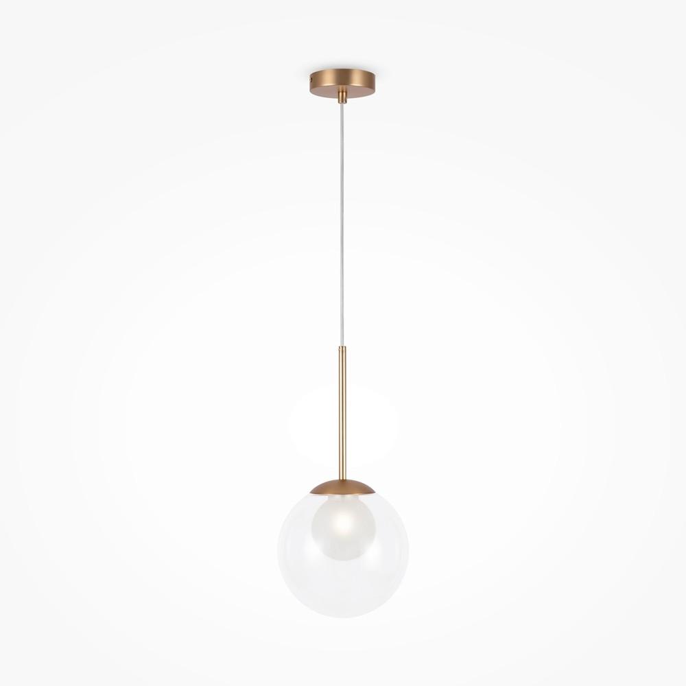 Pendelleuchte Basic Form Goldfarben max. 20 Watt - Goldfarben, MODERN, Metall (20/64,1cm) - MAYTONI