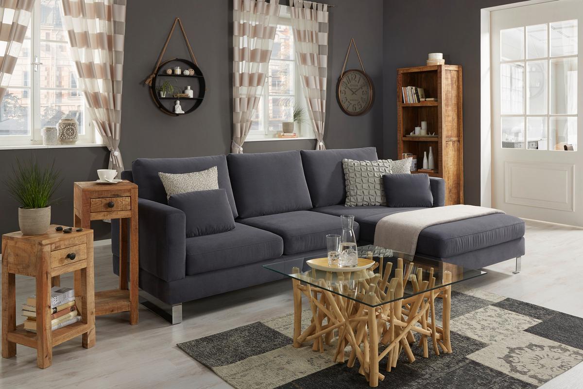 Regal Industry - prirodne boje, Lifestyle, drvo (67/180/42cm) - Zandiara