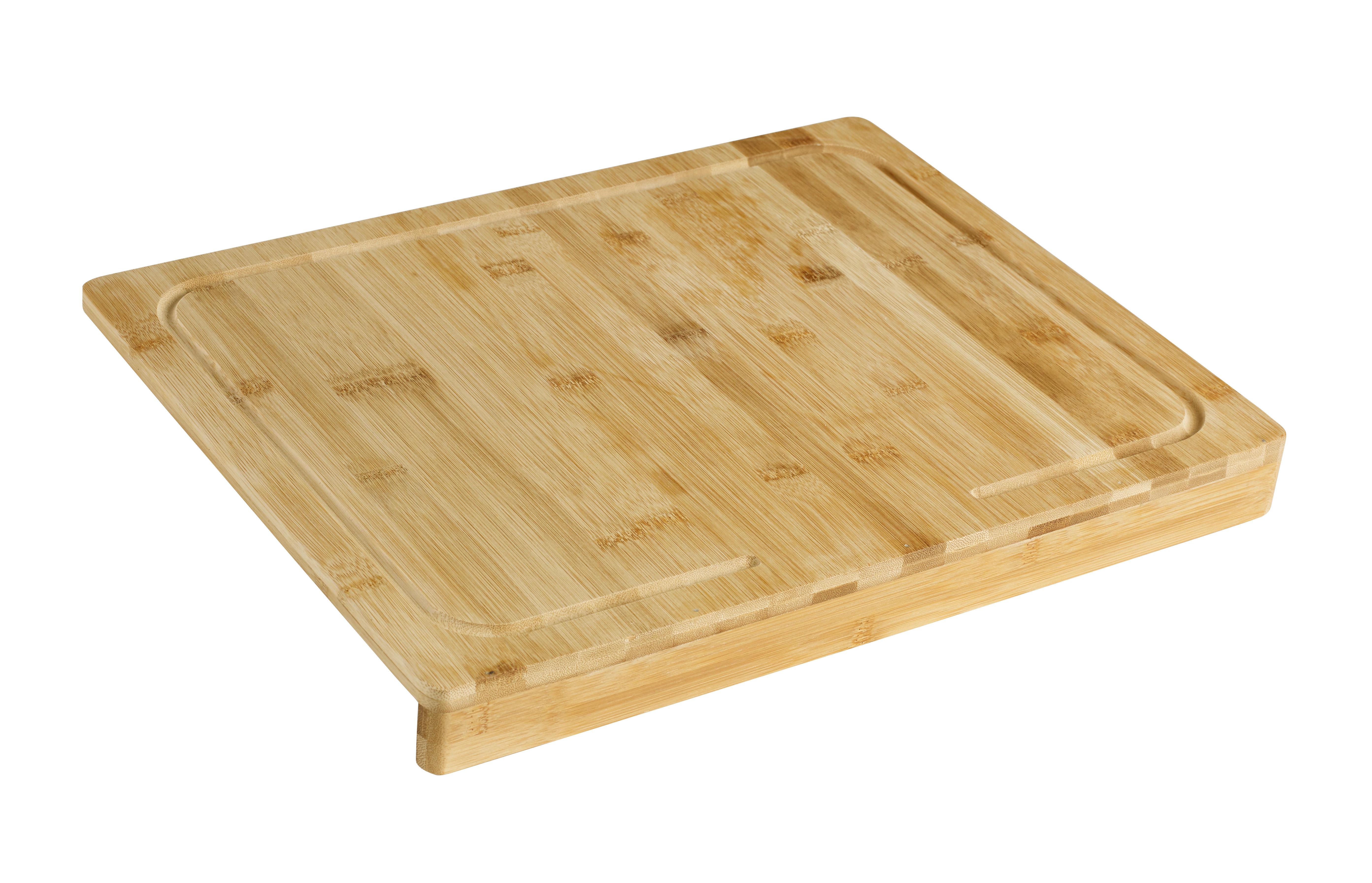 Schneidebrett Marvin aus Bambus - Naturfarben, Holz (45/35/4,3cm) - Mömax