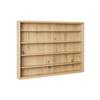 Wandregal Artisario ca. 80x60 cm Eiche Artisan - Eiche Artisan, Basics, Holzwerkstoff (80/60/9,5cm) - MID.YOU