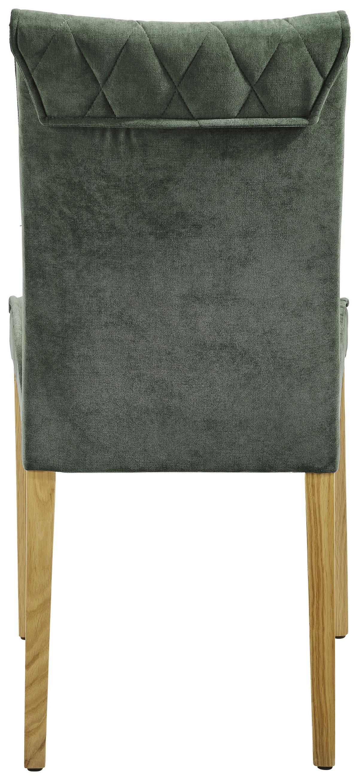 KRZESŁO NOBO - kolor dębowy/kolor naturalny, Konventionell, drewno/tkanina (46/95/64cm) - Cantus