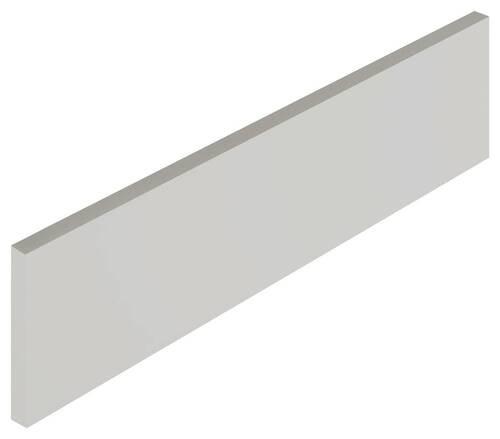 Sockel in Lichtgrau glänzend - Grau, MODERN, Holzwerkstoff (60cm) - FlexWell