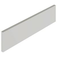 Sockel in Lichtgrau glänzend - Grau, MODERN, Holzwerkstoff (60cm) - FlexWell