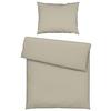 Bettwäsche Stone Washed Uni ca. 140x200cm - Naturfarben, ROMANTIK / LANDHAUS, Textil (140/200cm) - Modern Living