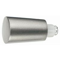 Endstück Combi Tulpe aus Metall - Edelstahlfarben, MODERN, Metall (1/1/1cm) - Modern Living