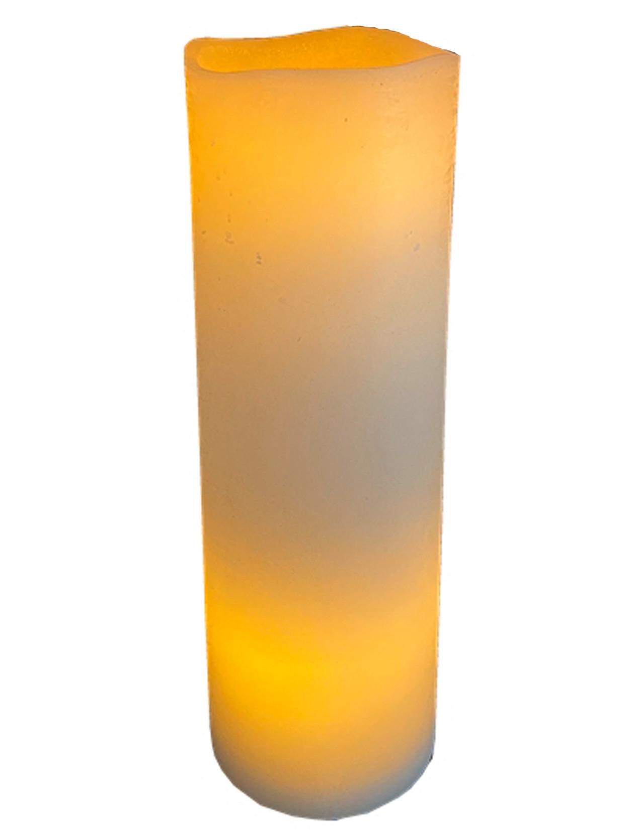 Kerze mit LED Rene - M in Weiß max. 0,06 Watt - Weiß (10/30cm) - Mömax