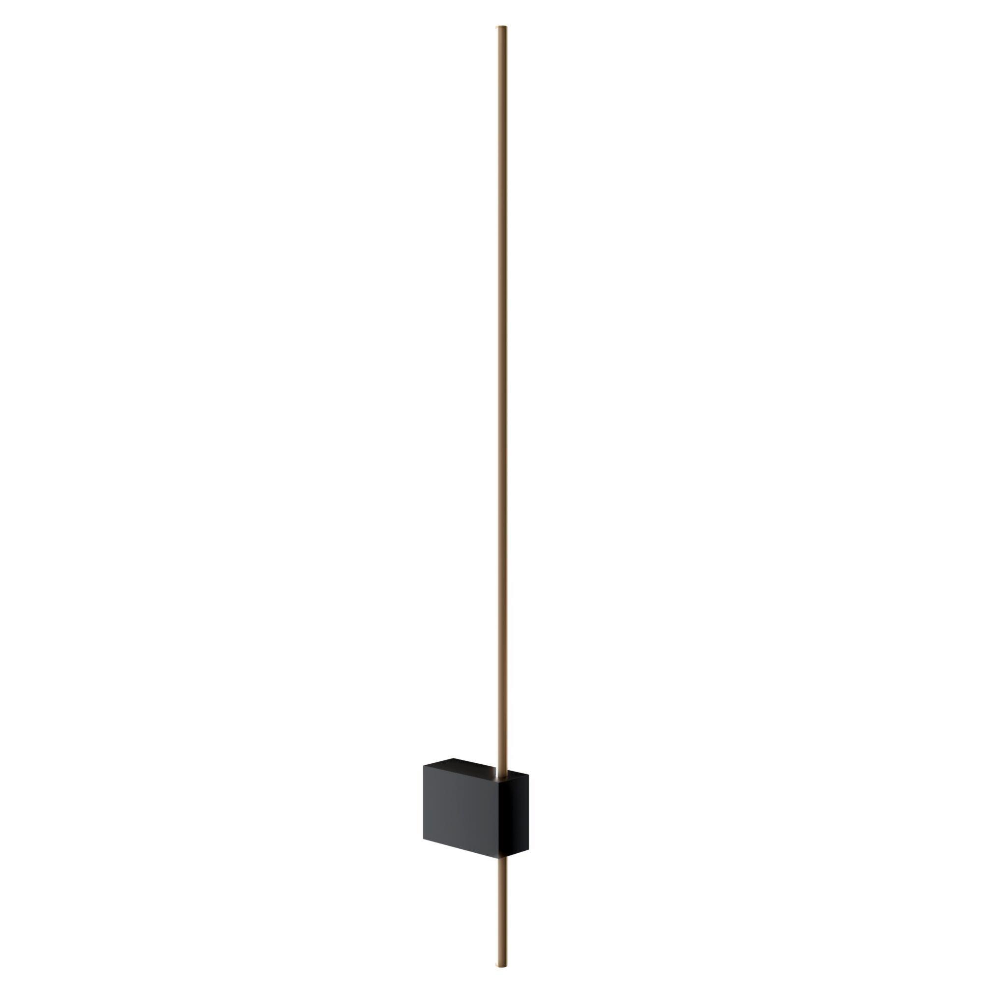 WANDLEUCHTE PARS - Goldfarben/Schwarz, Trend, Metall (62,3/3/7cm) - MAYTONI