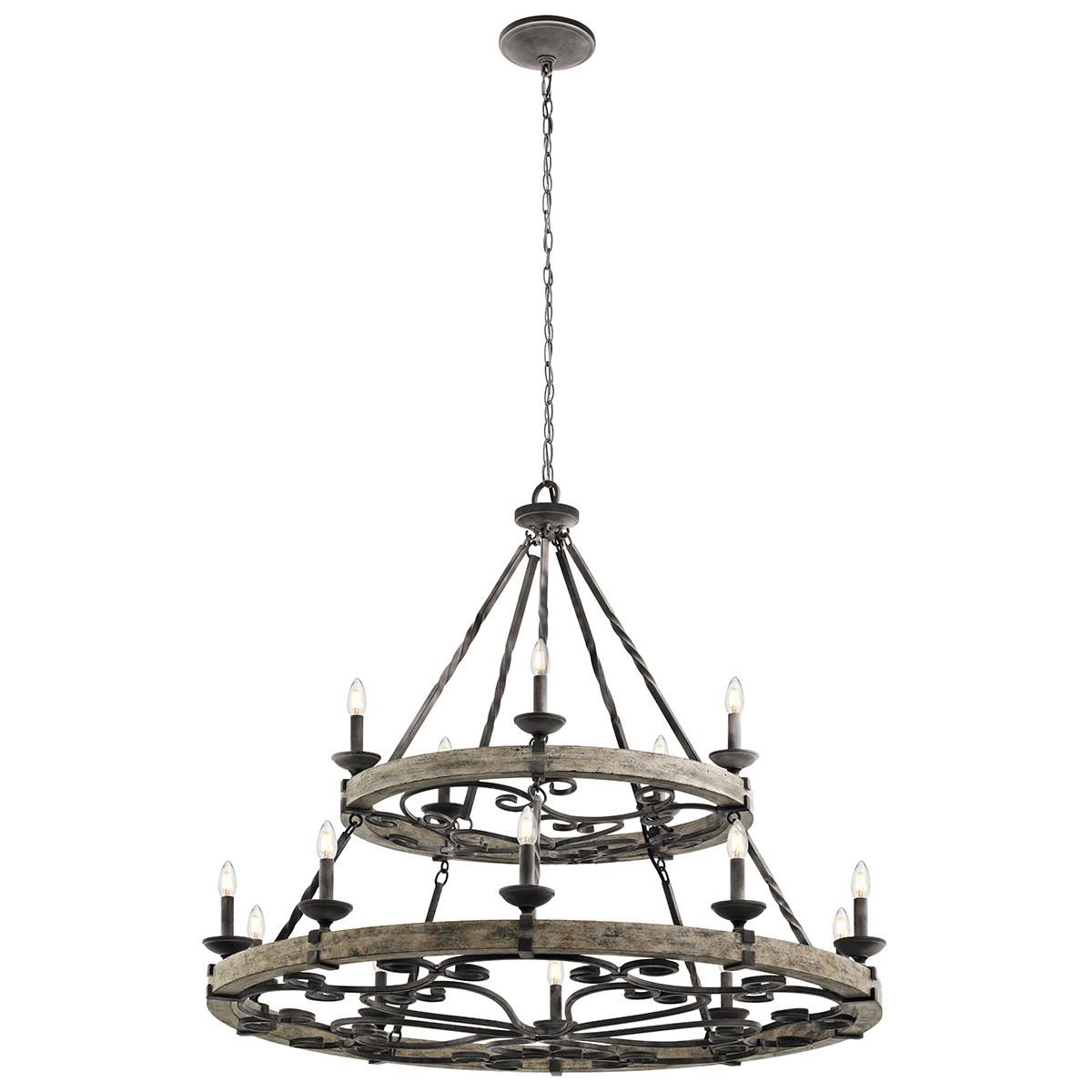Luster Kl-Taulbee15 - boje cinka, Natur, drvo (112/107.9cm) - Elstead Lighting