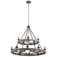 Luster Kl-Taulbee15 - boje cinka, Natur, drvo (112/107.9cm) - Elstead Lighting