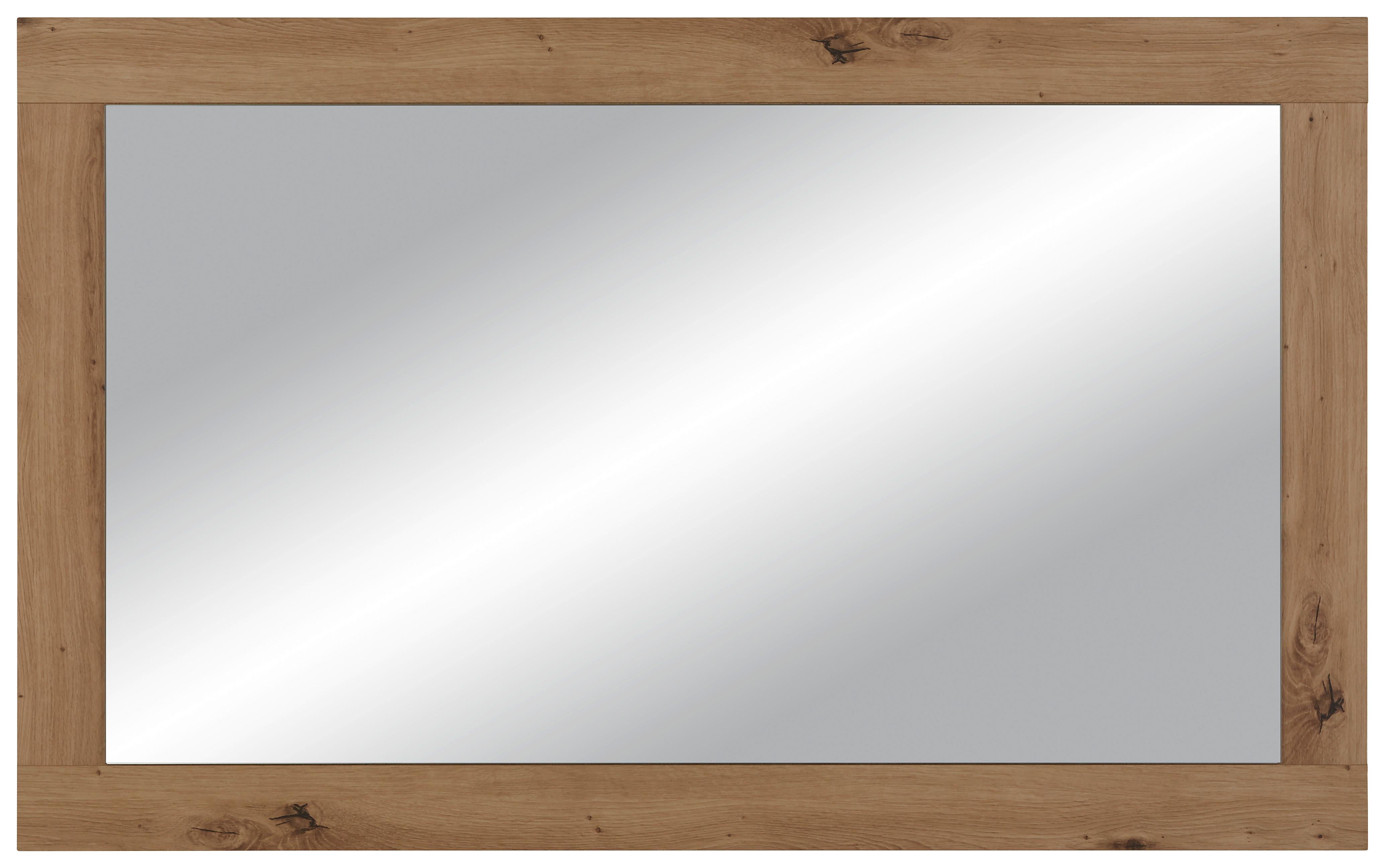Wandspiegel ca. 110x68x2cm - Eichefarben, KONVENTIONELL, Holzwerkstoff (110/68/2cm) - Mömax