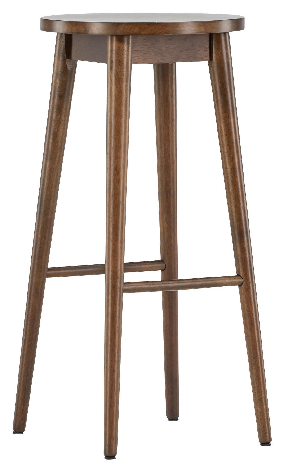 BARHOCKER-SET MOLLÖSAND - Braun, Design, Holz (36/75/36cm) - Livetastic