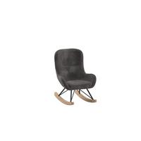 Kindersessel Boucle ca. 55x69x65 cm Anthrazit - Anthrazit, MODERN, Textil (55/69/65cm) - MID.YOU
