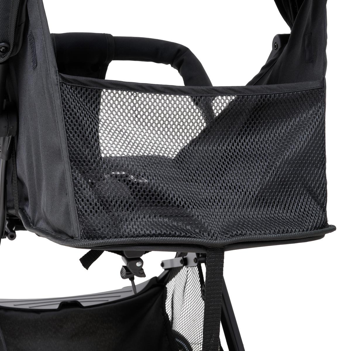 WÓZEK SPACEROWY DUBAI - czarny, Basics, metal/tkanina (70/51/103cm) - My Baby Lou