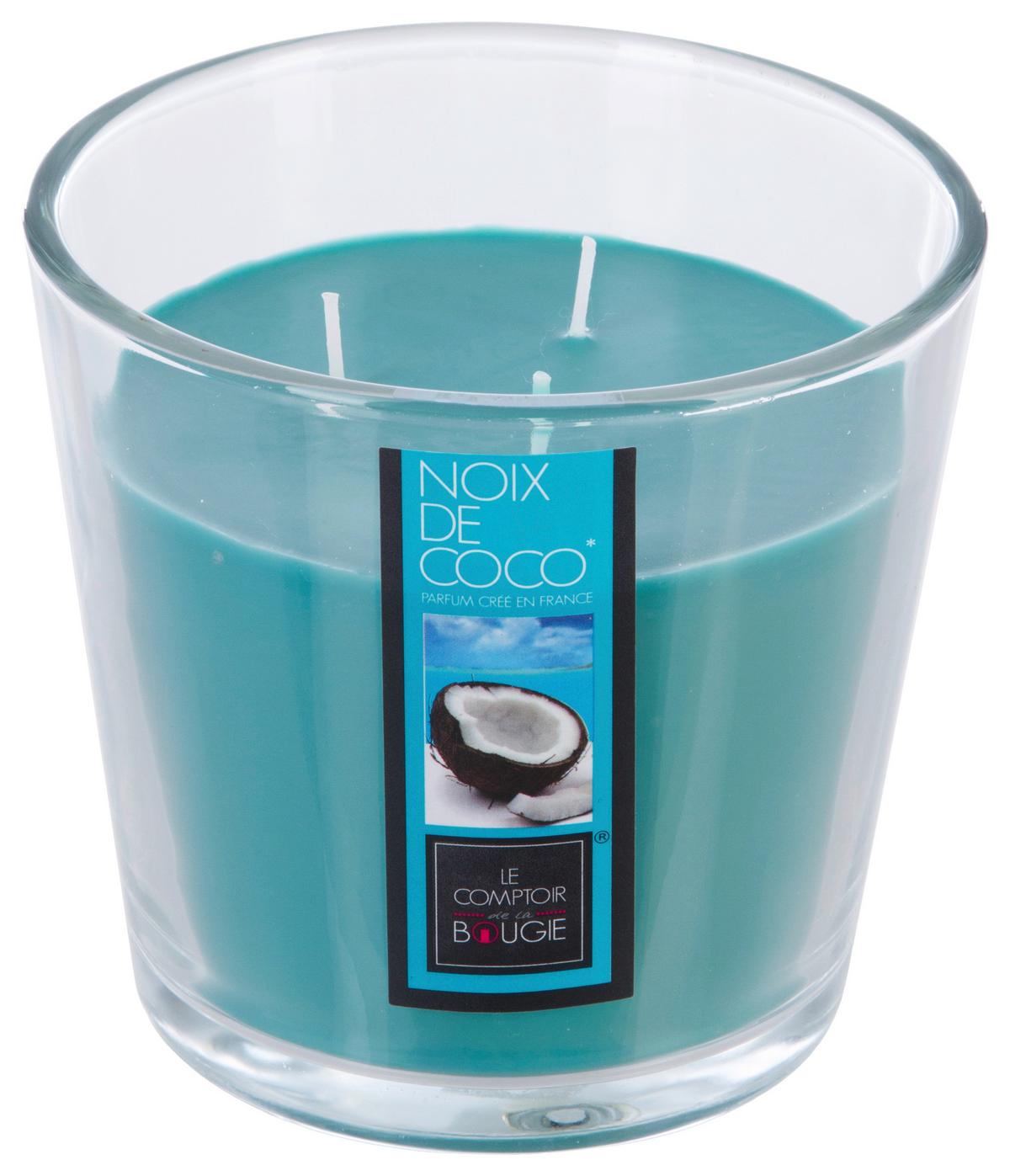 Gyertya Üvegben Lisa - bézs/krémszínű, üveg (12,5/13,5cm) - Modern Living