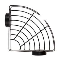 Etajeră Pavia - negru, Modern, metal (27/9,8/20cm) - Wenko