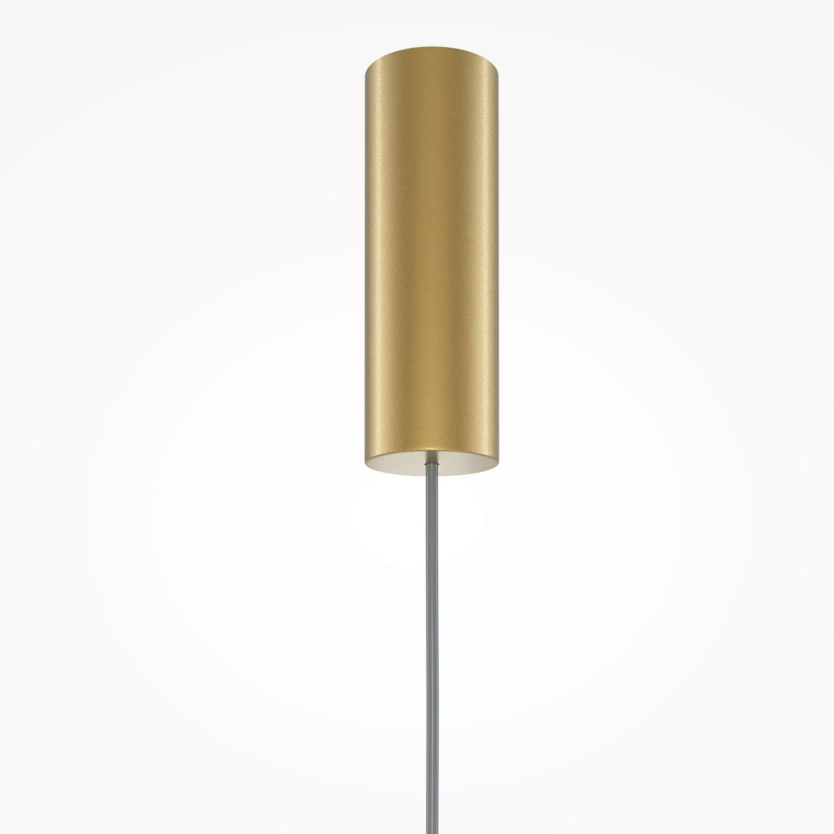 Pendelleuchte Mod178pl-L11g3k - Weiss/Goldfarben, Design, Metall (22/350cm) - MAYTONI