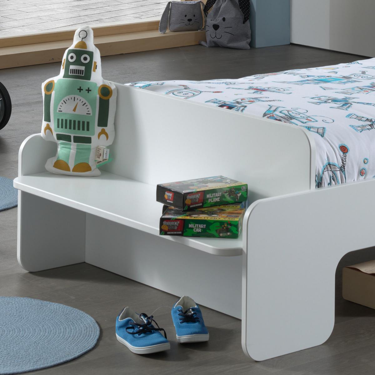 KINDER-/JUNIORBETT Casami 90x200 cm Weiß - Weiß, KONVENTIONELL, Holzwerkstoff (90/200cm) - Livetastic