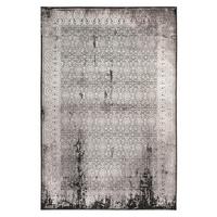 Webteppich My Eden Of Obsession - Schwarz/Grau, Design, Textil (80/150cm)