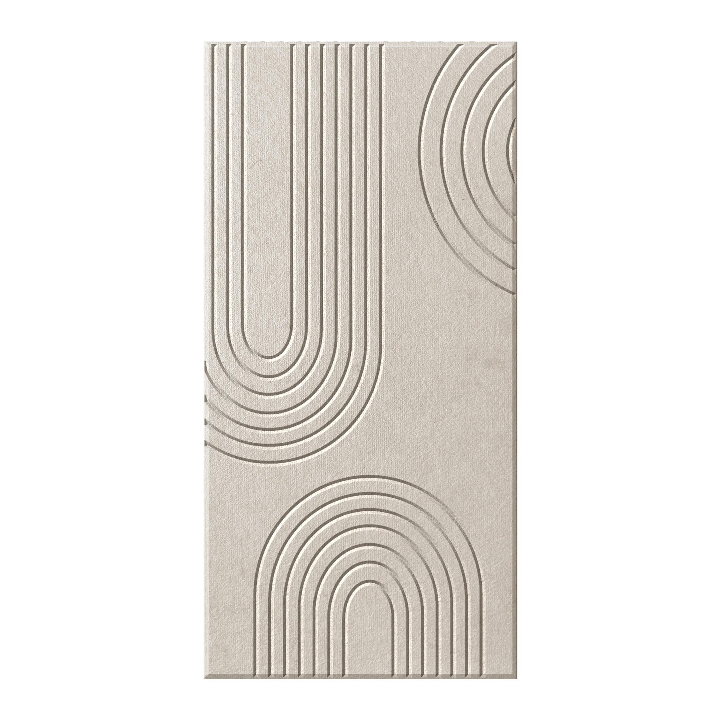 Akustikpaneel Milena Beige ca. 30x60cm - Beige, Textil (30/60cm) - Premium Living