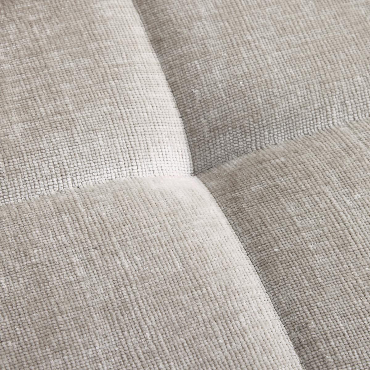 Bigsofa Matteo Creme - Creme/Schwarz, MODERN, Holz (246/93/124cm) - Based