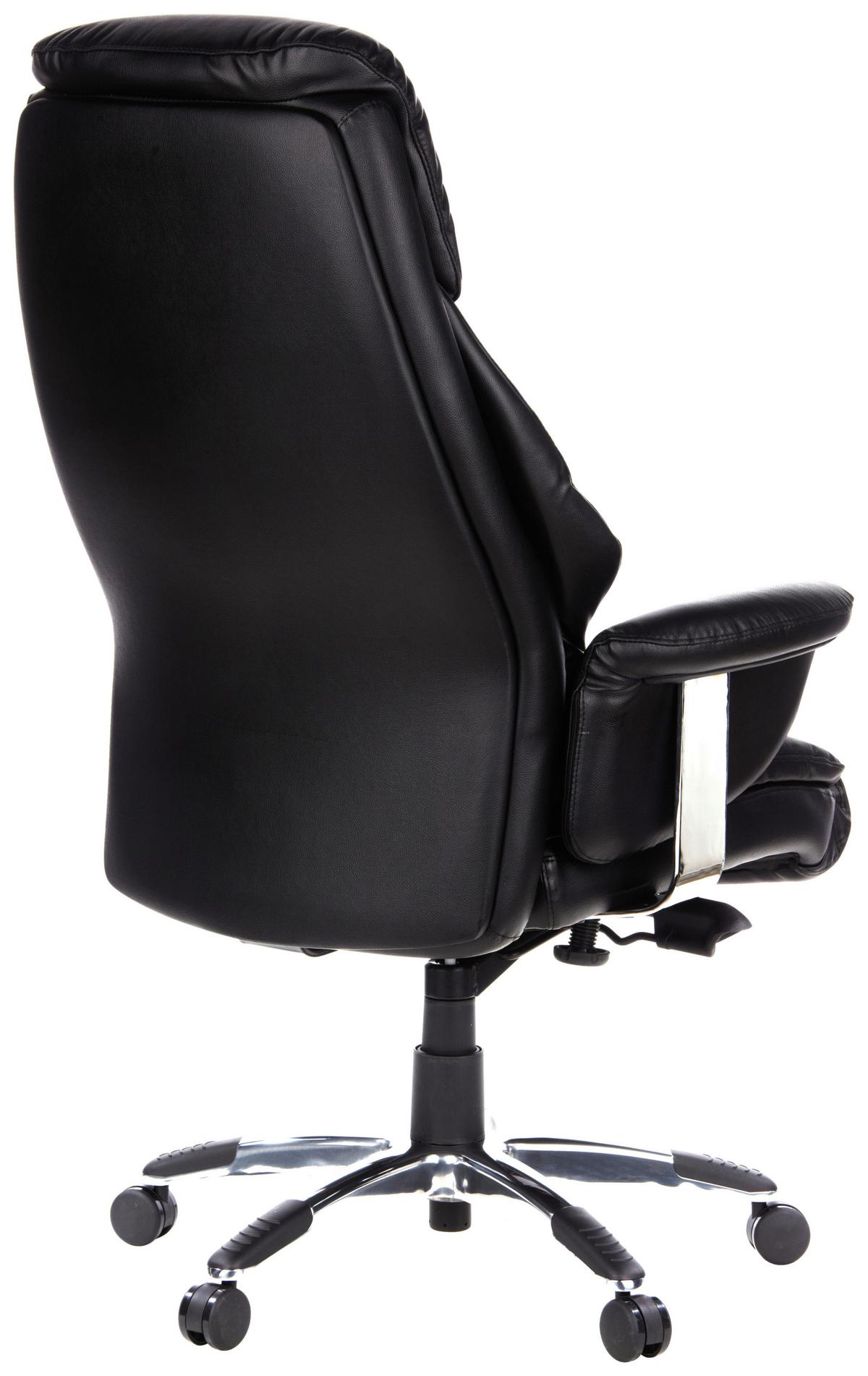 Pisarniški Stol Prado, Črna - črna, Moderno, kovina/umetna masa (63/140/52cm) - MID.YOU