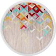 Wanduhr Vanessa Weiß/bunt - Multicolor/Weiß, Papier/Holzwerkstoff (30,5/5,5cm) - Mömax modern living Wanduhr Vanessa Weiß/bunt - Multicolor/Weiß, Papier/Holzwerkstoff (30,5/5,5cm) - Mömax modern living