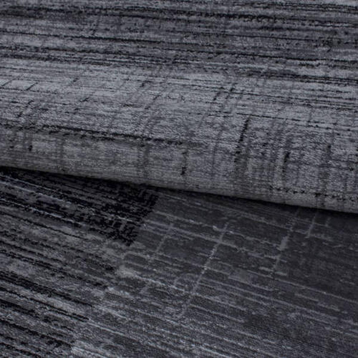 Webteppich Plus Schwarz ca. 280x370cm - Schwarz, Basics, Textil (280/370cm) - Novel