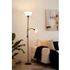 GOLVLAMPA VANESSA - vit/svart, Modern, metall/plast (42/21/180cm) - Mömax