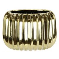 WAZON 706780GO - kolor złoty, Basics, ceramika (17/12/13cm)
